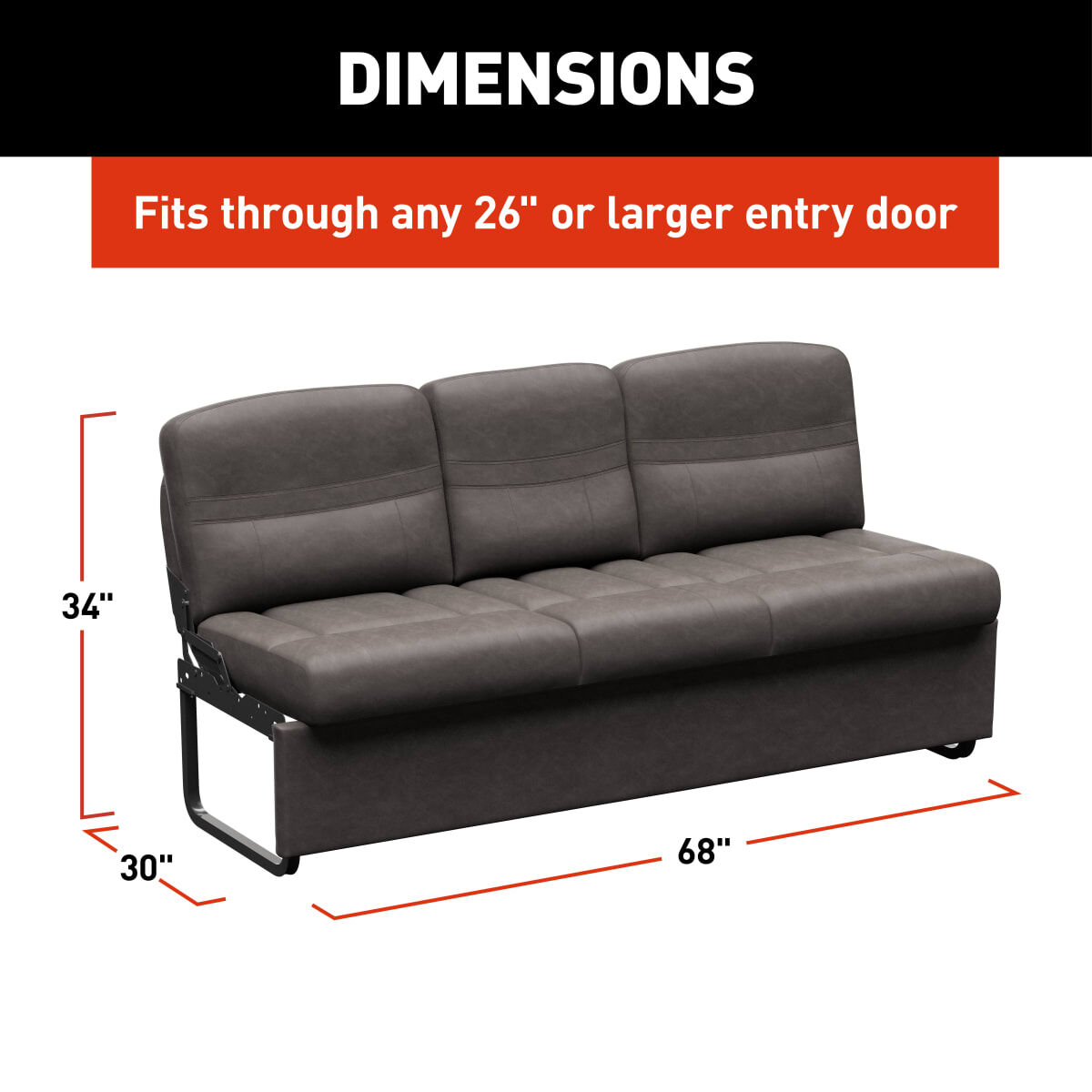 Thomas Payne® Signature RV Jackknife Sleeper Sofa - 68
