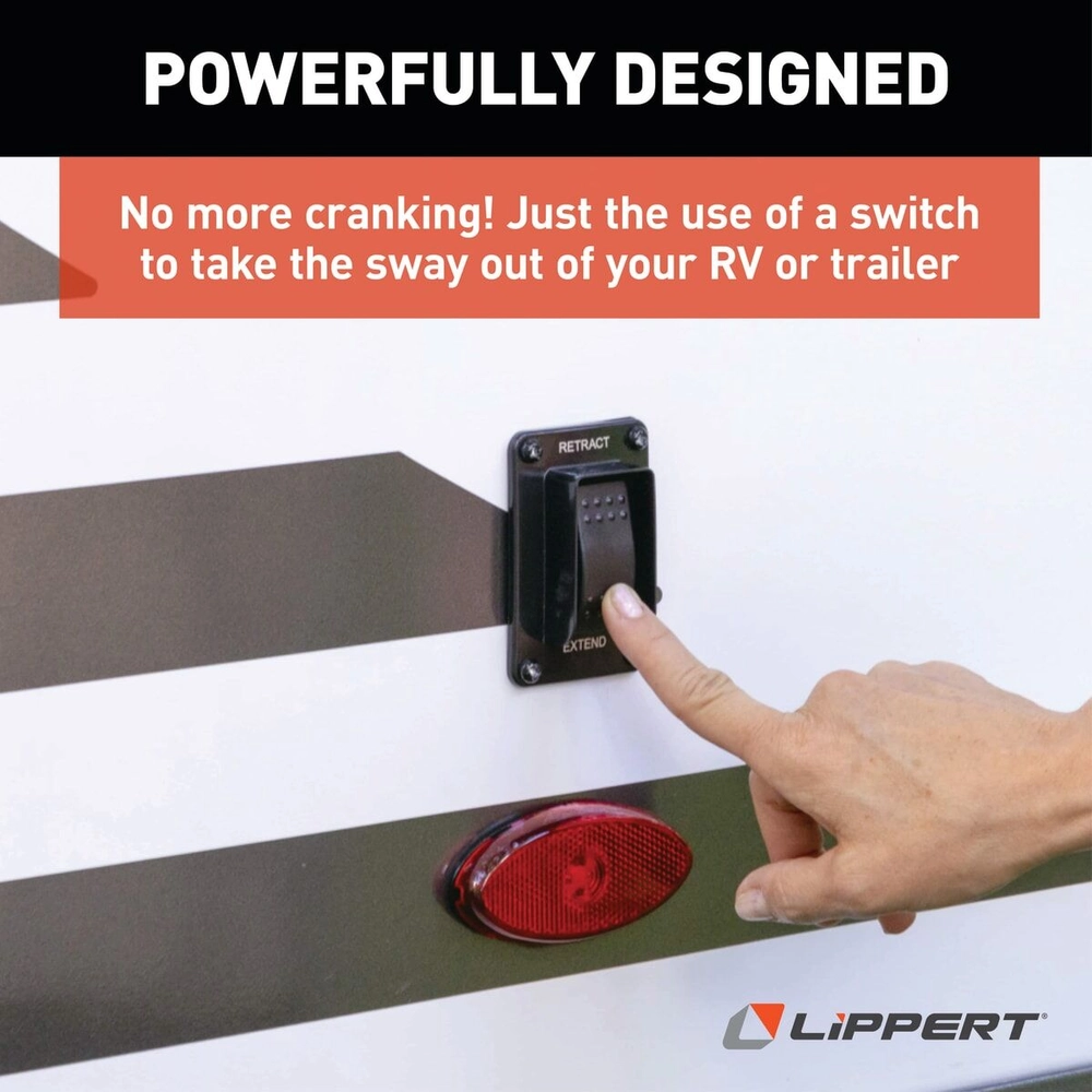 Lippert PSX1® High-Speed RV Power Stabilizer Jack System with