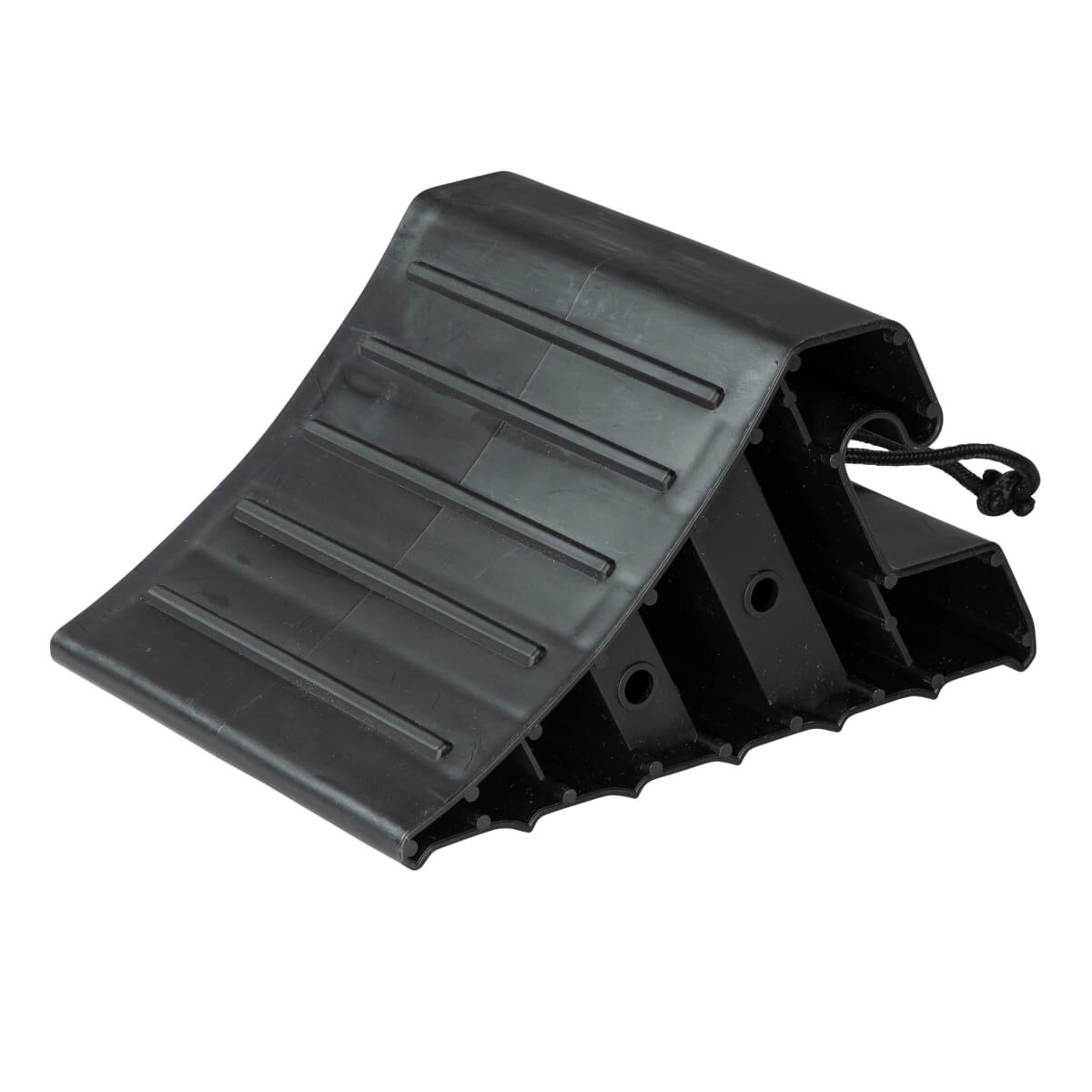Lippert Large Plastic Wheel Chock with Rope #2025022180 | Lippert
