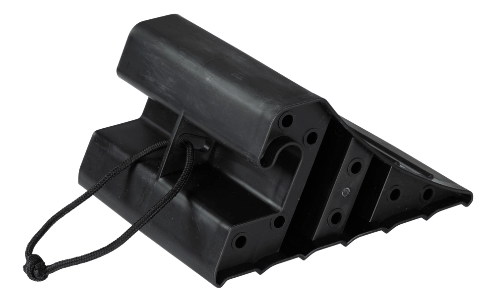 Lippert Large Plastic Wheel Chock with Rope #2025022180