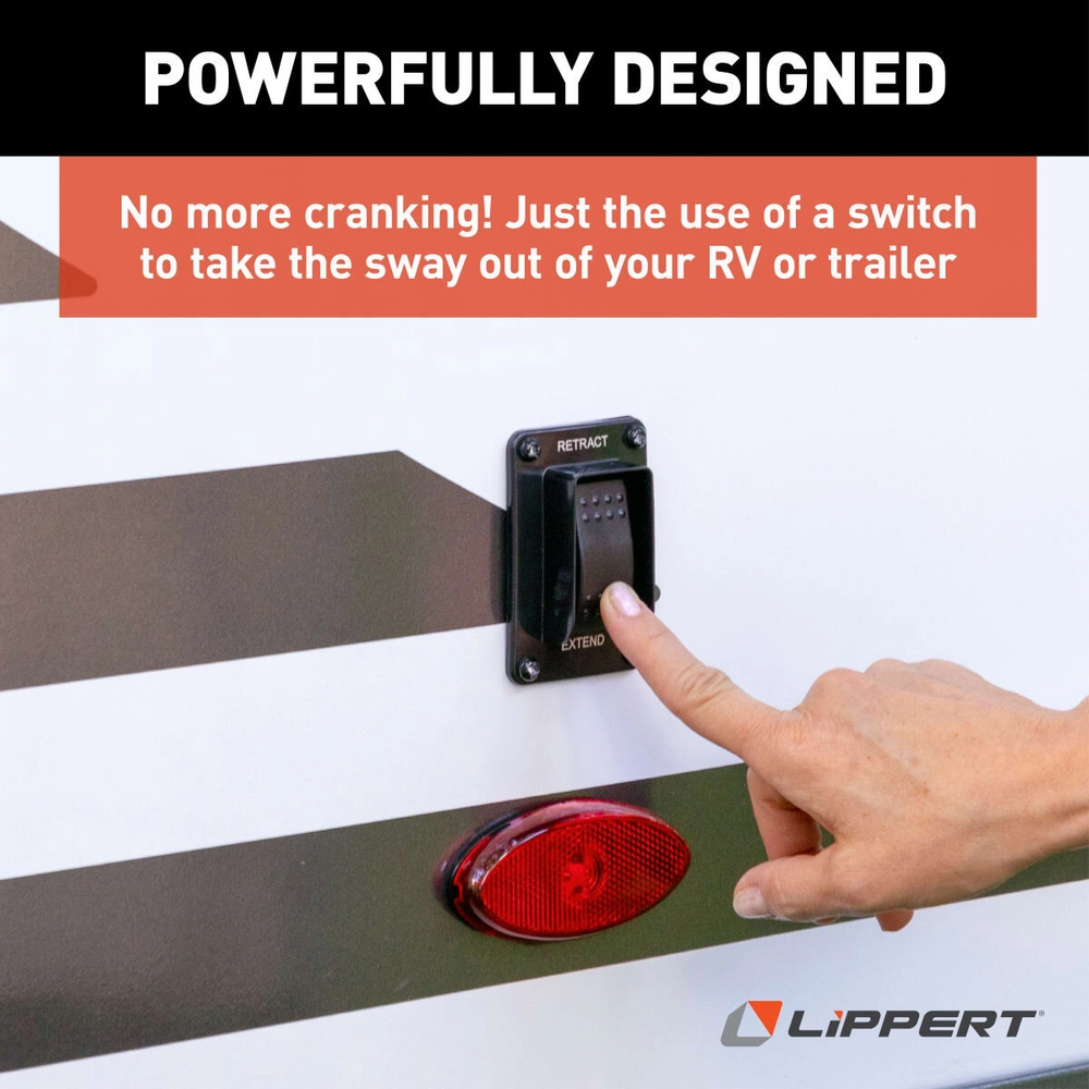 Lippert PSX2® High-Speed RV Power Stabilizer Jack System with