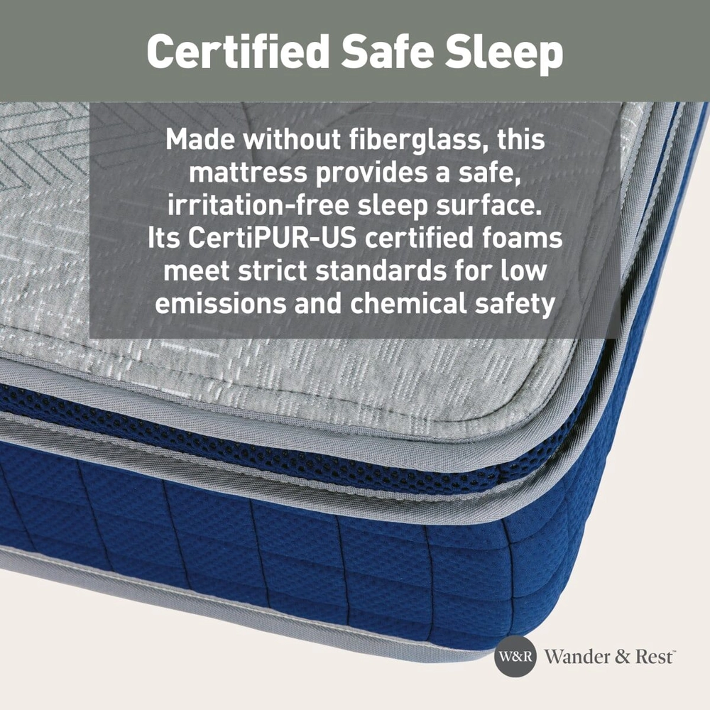 寝具 Wander & Rest™ by Lippert Comfort RV Mattress - Short Queen, 60