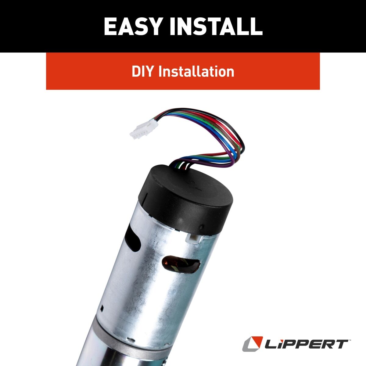CNRAQR Replacement Motor Harness For Lippert In-Wall Slide-Out – RV Motor Home Part #238992, Aluminum & PP