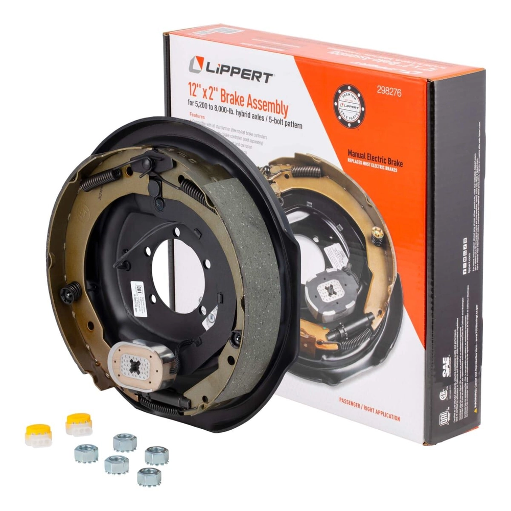 Lippert Electric Trailer Brake Assembly - 12