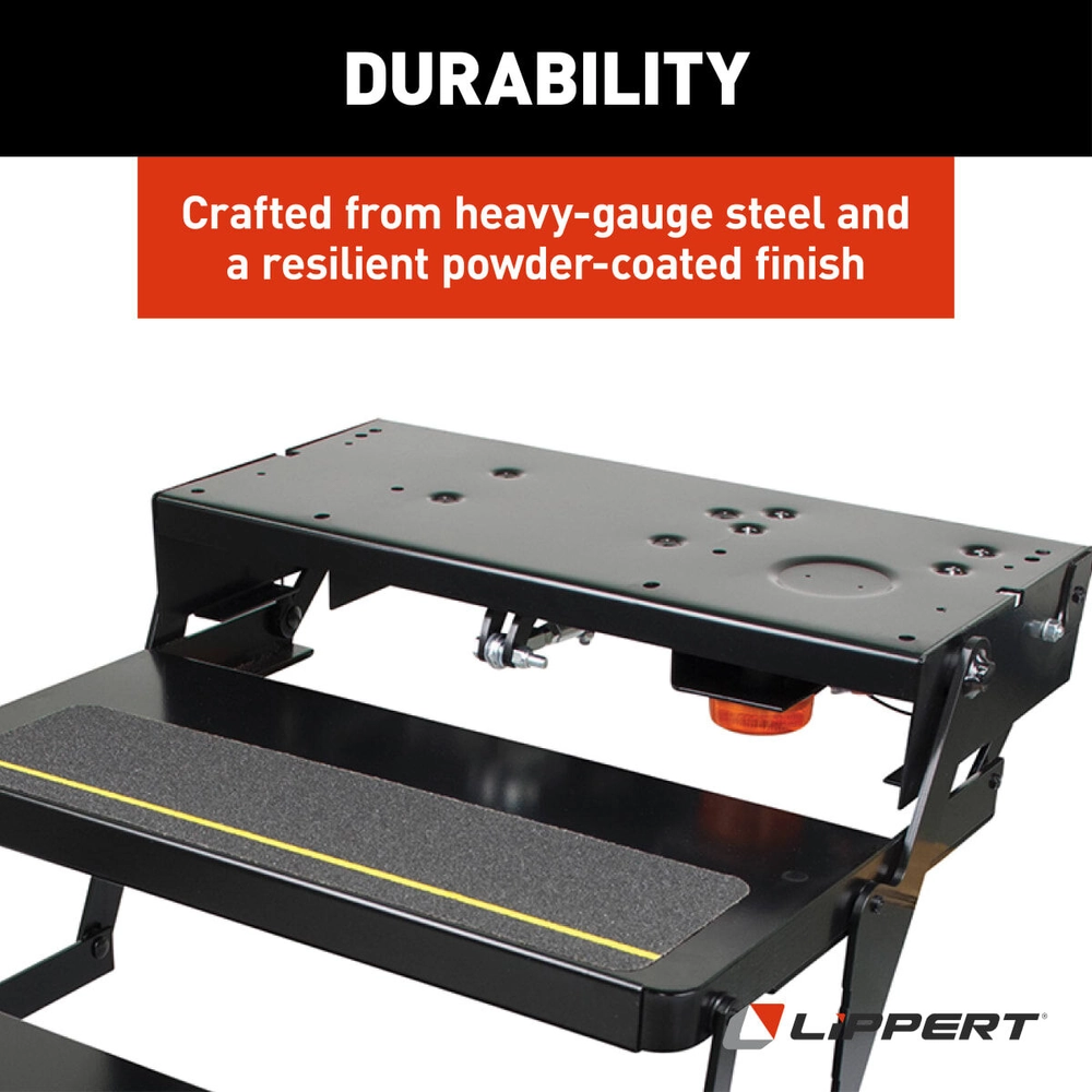 Stepページ Kwikee® 25 Series Electric Step Assembly Frame #908025000 | Lippert