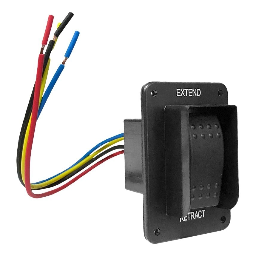 リピーター Lippert Replacement RV Power Stabilizer Switch - Black #387874