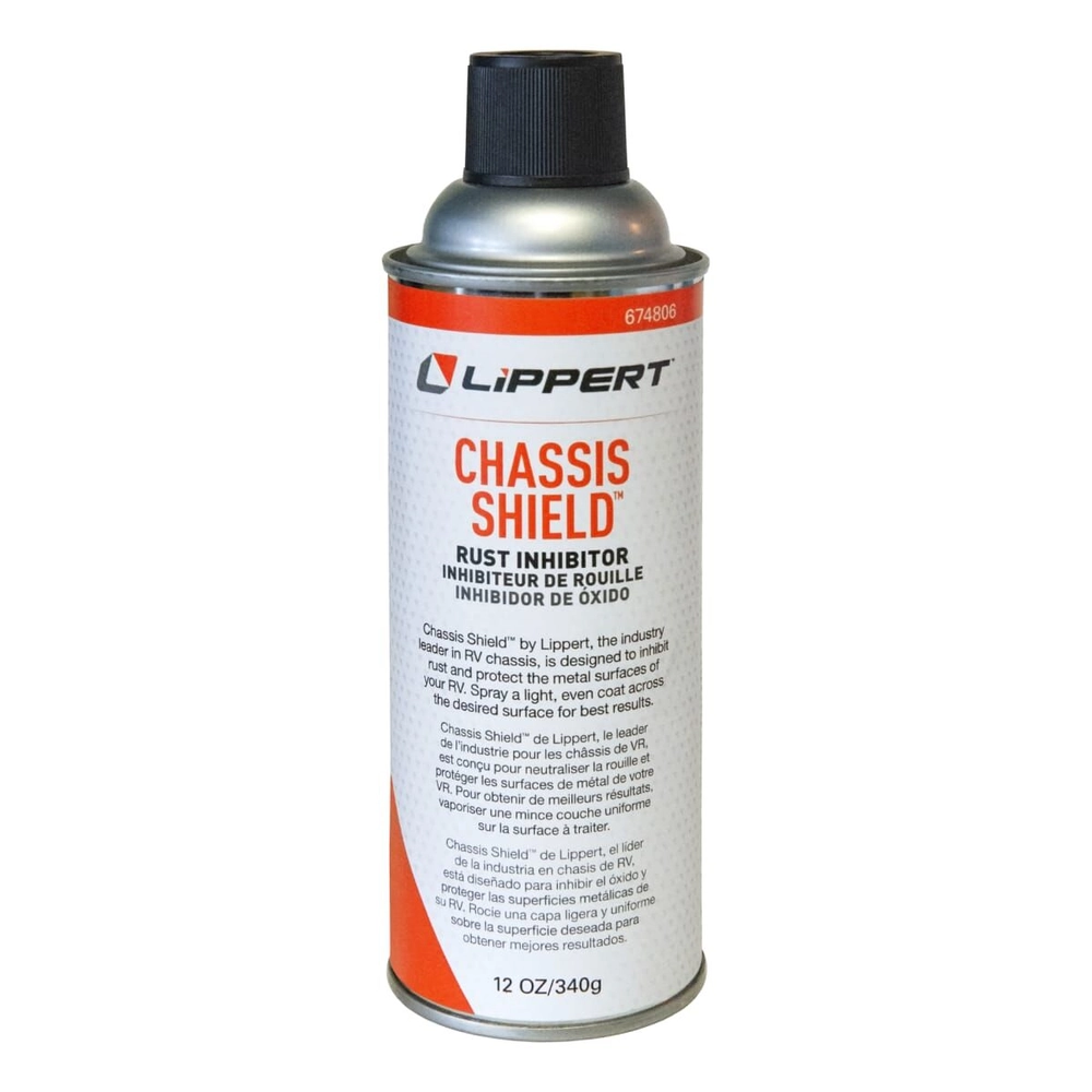 Chassis Shield Rust Inhibiting Spray for 5th Wheel RVs, Travel