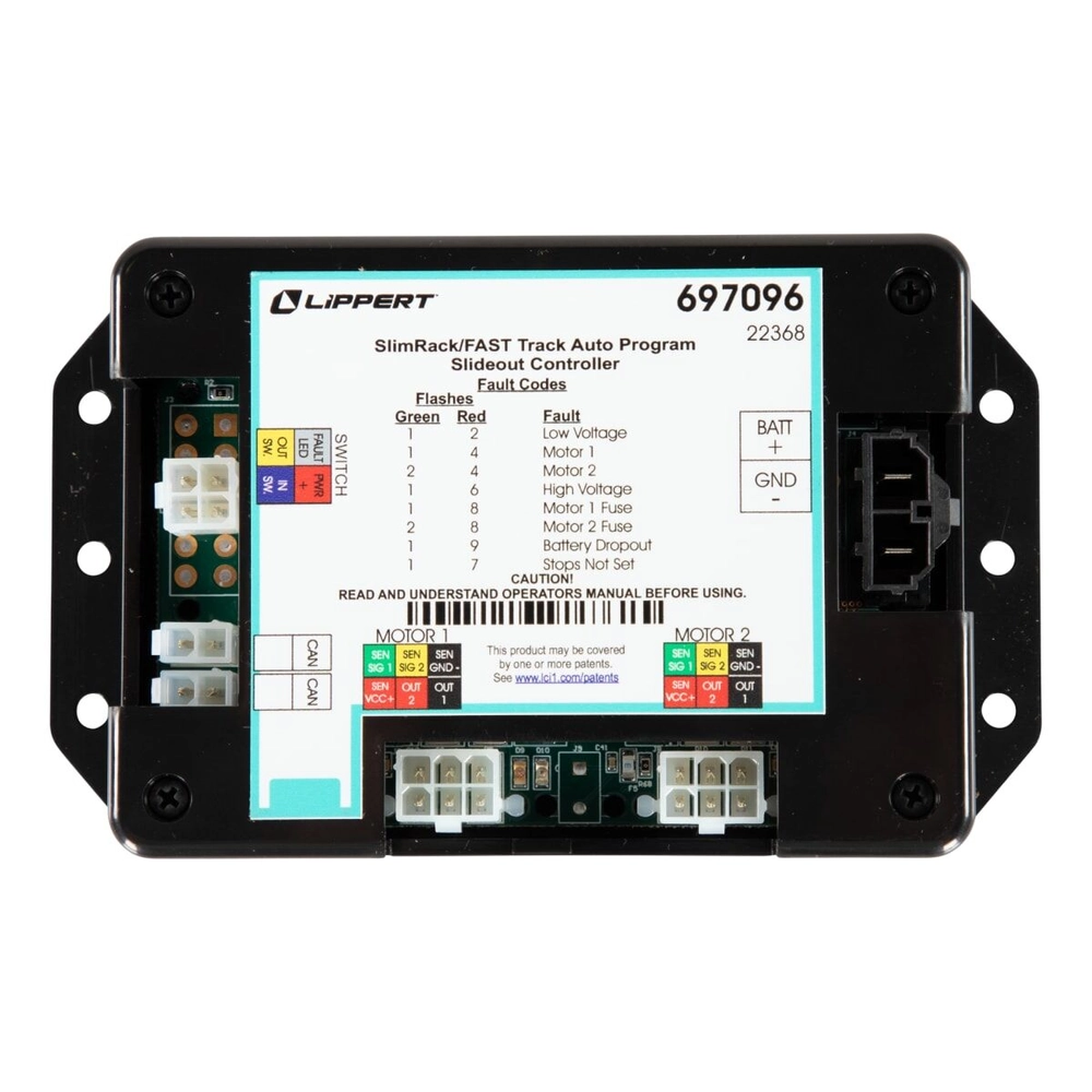アモスセヴィア ジョイ キューブ コントロールBOX ASSY 基板付き Lippert Replacement Auto-Programmable Control Panel for OneControl