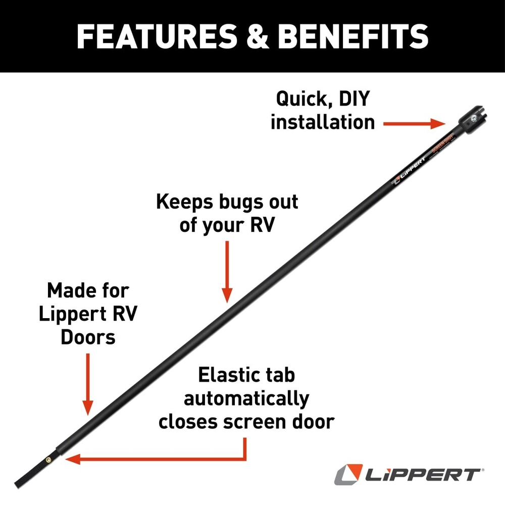 Lippert Screen Shot® Automatic RV Screen Door Closer - 26
