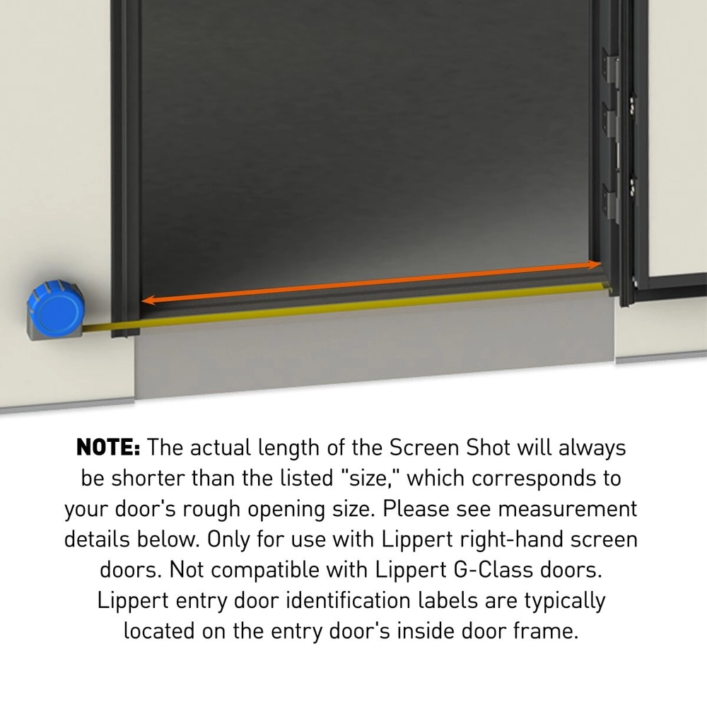 Lippert Screen Shot® Automatic RV Screen Door Closer - 28