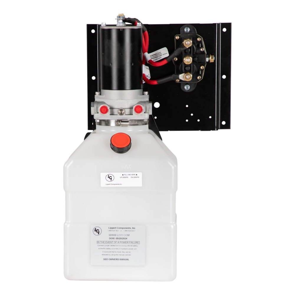 おぷー Lippert Replacement 7 Quart Vertical Pump Assembly for Hydraulic