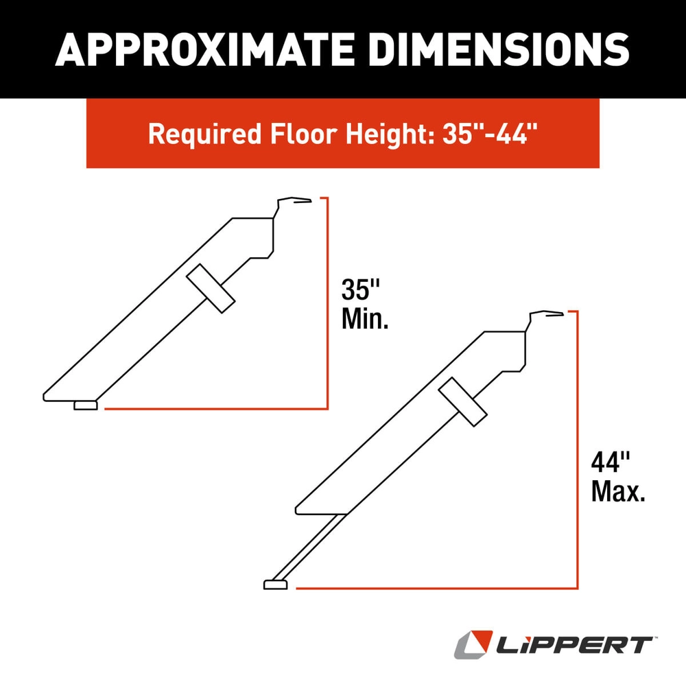 Lippert Solid Step® 3.0 Premium RV Steps - 30