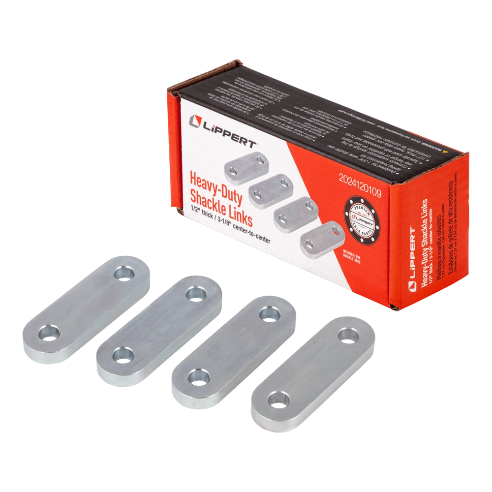 Lippert Shackle Links - 1/2" Thickness, 3-1/8" Center-to-Center