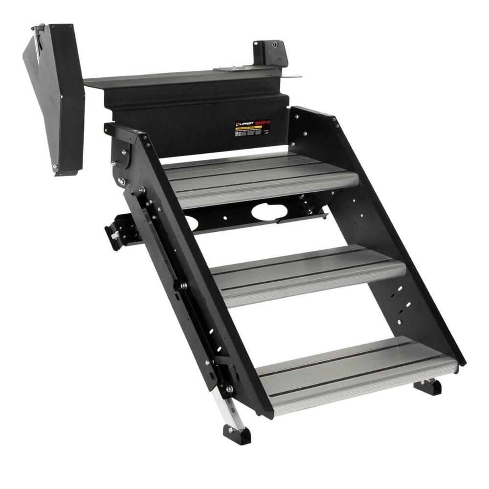 Lippert Solid Step® 4.0 Premium RV Steps with Lift Assist - Triple