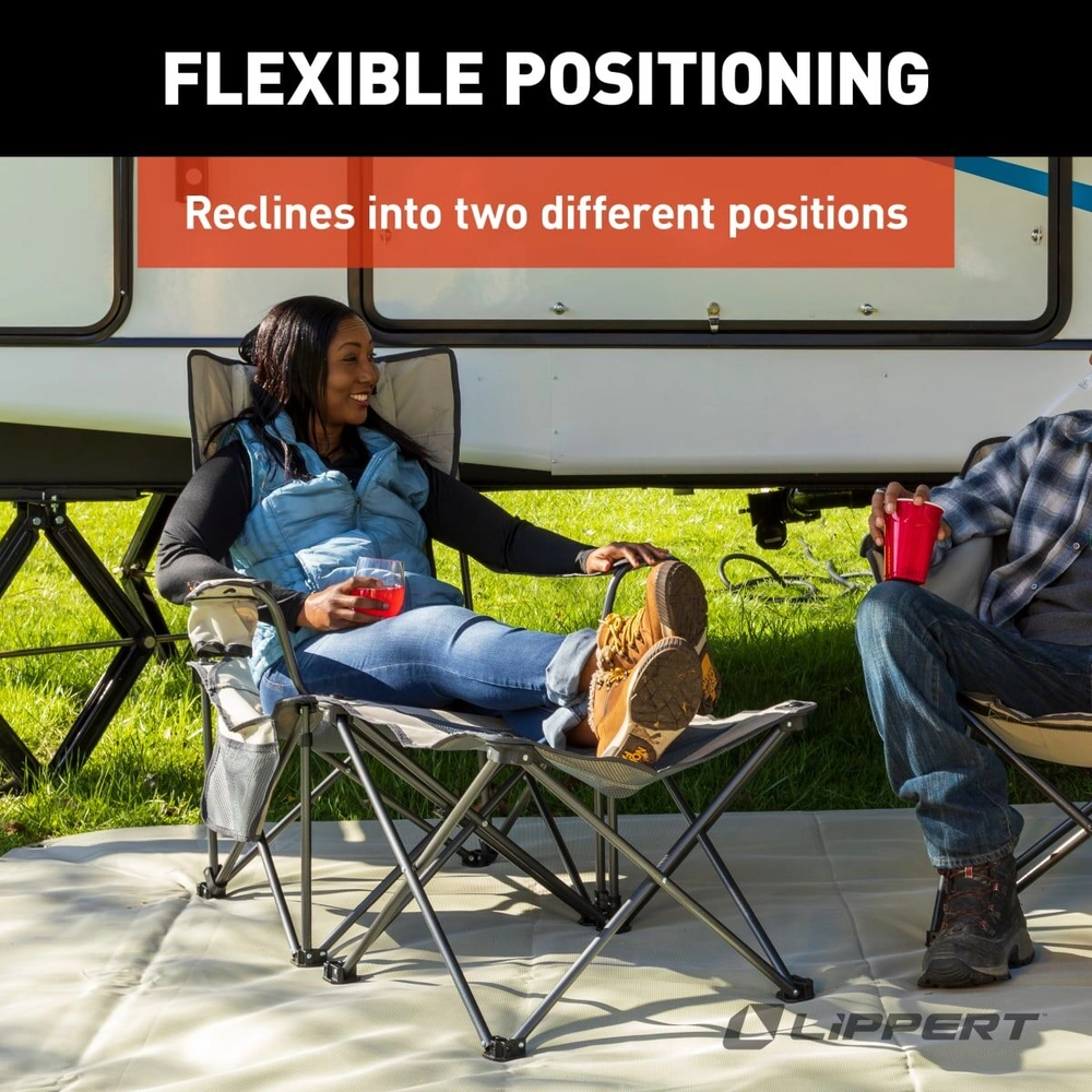 Shop Lippert Sun Soaker™ Vented Reclining Camping Chair with