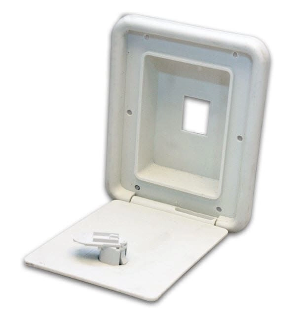 RV Power Stabilizer Jack Switch Hatch Box | Lippert