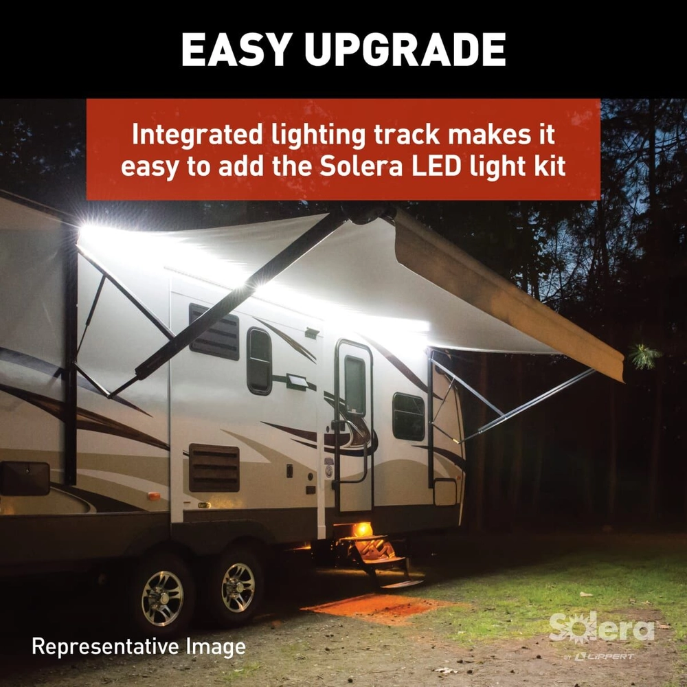Solera® 12' Power & Hybrid RV Awning Roller Assembly - Prepflex
