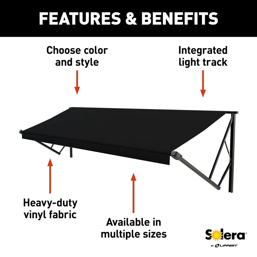 Solera® 15' Power & Hybrid RV Awning Roller Assembly - Prepflex