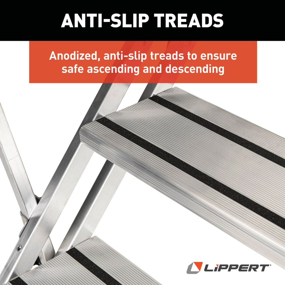 Shop Lippert Victory Step® RV Patio Steps with Entry Assist