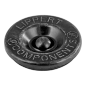 Lippert Universal Rubber Plug Insert for Axle Hub Dust Cap - 2,200