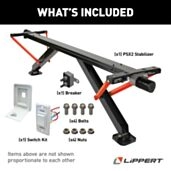Lippert PSX1® High-Speed RV Power Stabilizer Jack System with