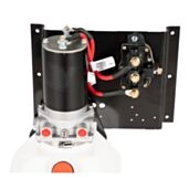 LEVEL-HYD VERT 7QT W/HDWR/4 AWG RED BATT CBL/SLND | Lippert