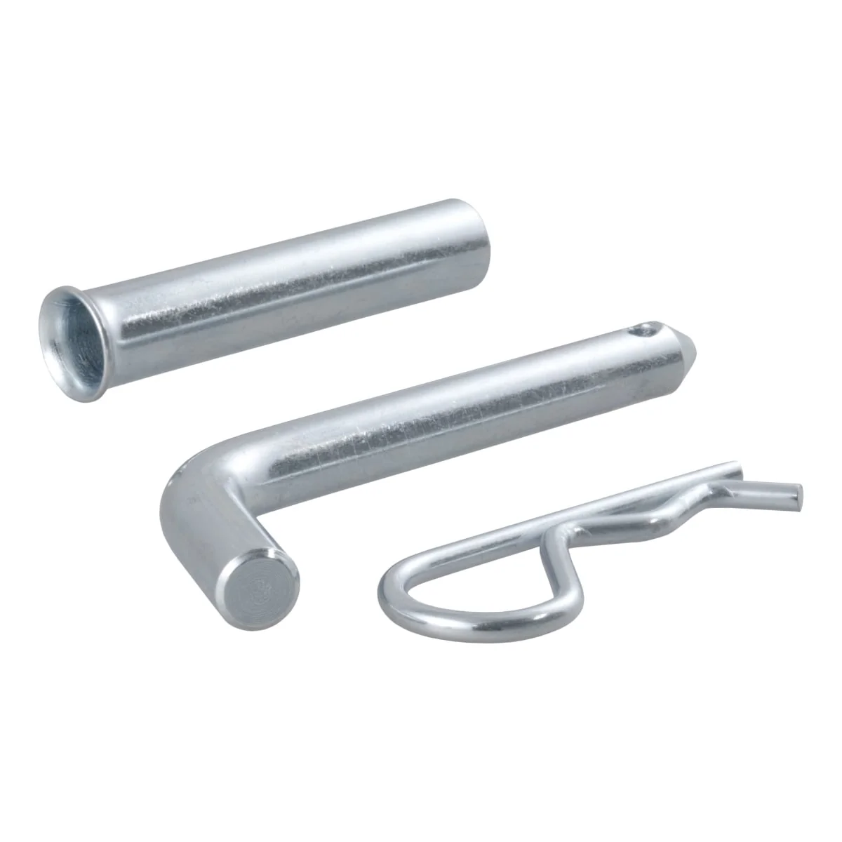 CURT 1/2&quot; Hitch Pin with 5/8&quot; Adapter (1-1/4&quot; or 2&quot; Receiver, Zinc, Packaged) #21502