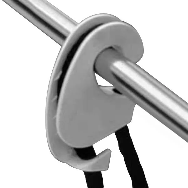 Taylor Made Rail Fender Hanger for up to 1-1/4&quot; rails, White #1109