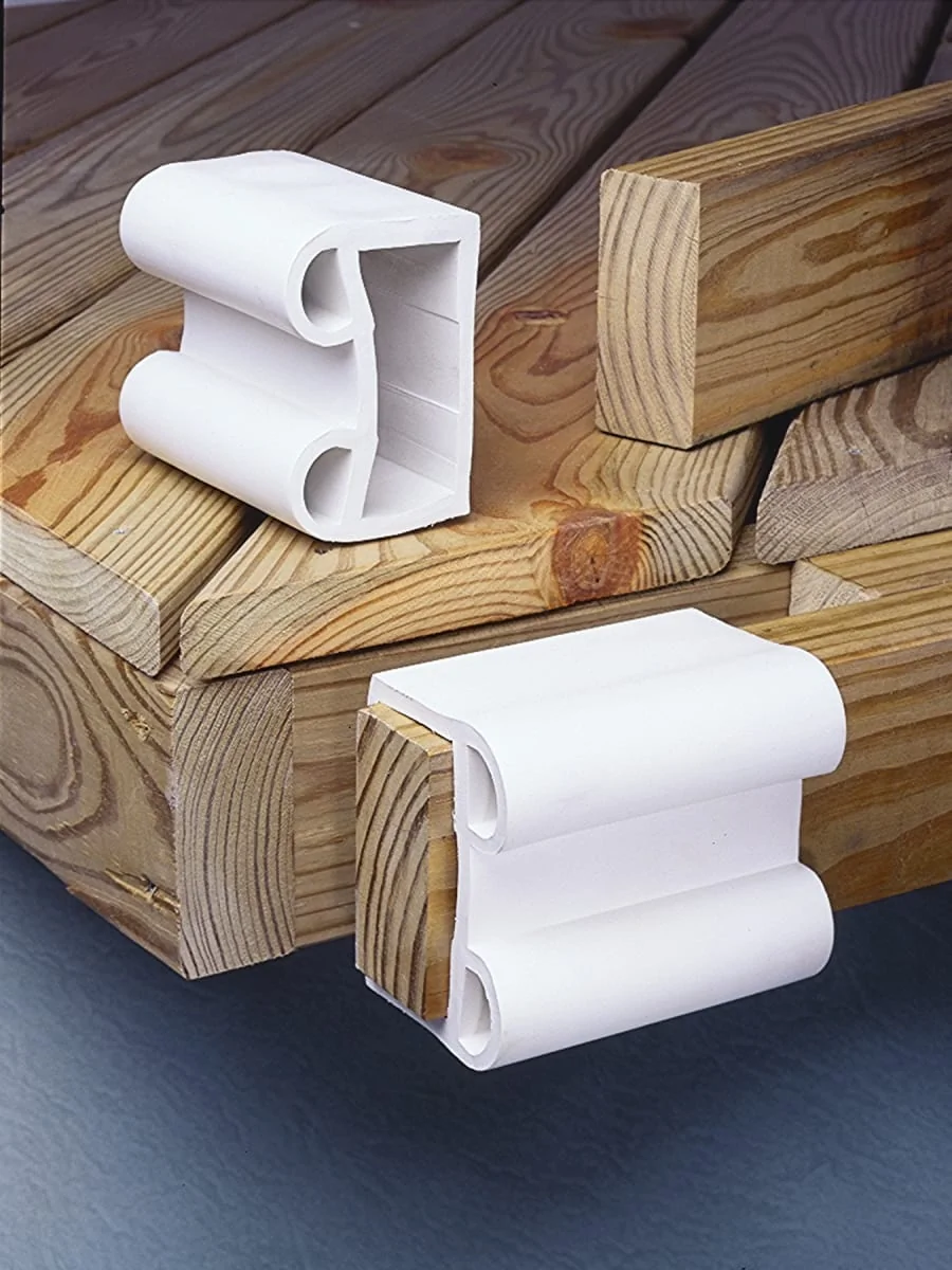 Taylor Made Fender Board Guards White fits 2&quot; x 4&quot; #96011