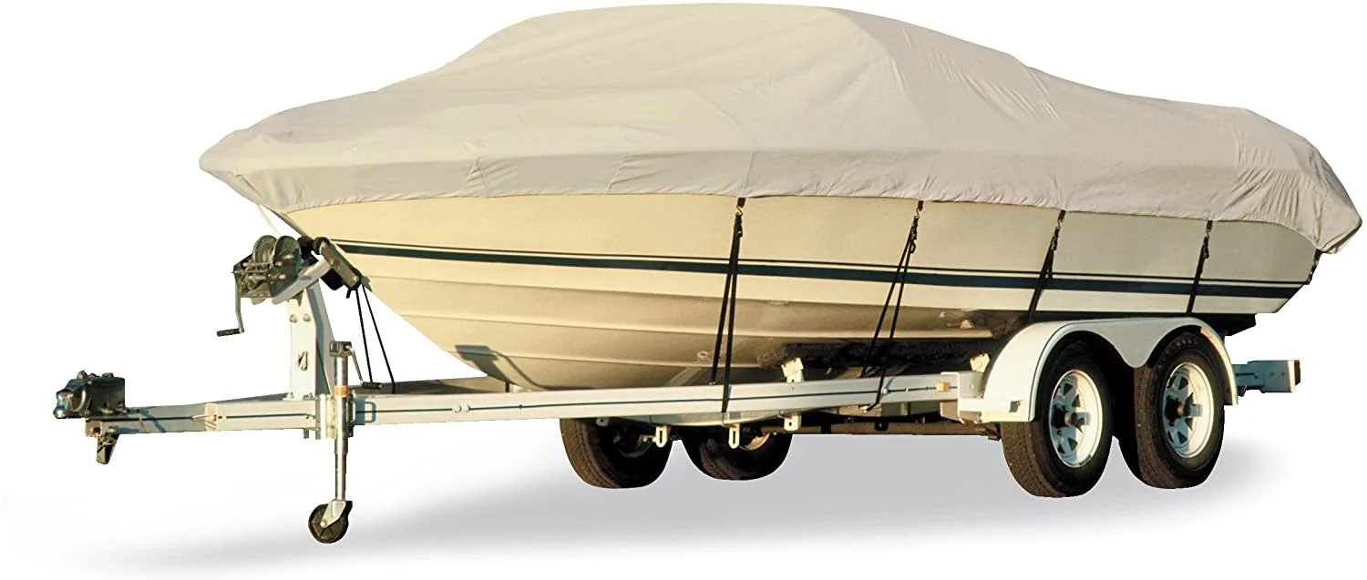 Taylor Made BoatGuard Universal Trailerable Pontoon Playpen Boat Cover (22&#039; - 24&#039; Center-Line x 102&quot; Beam Width) #70193