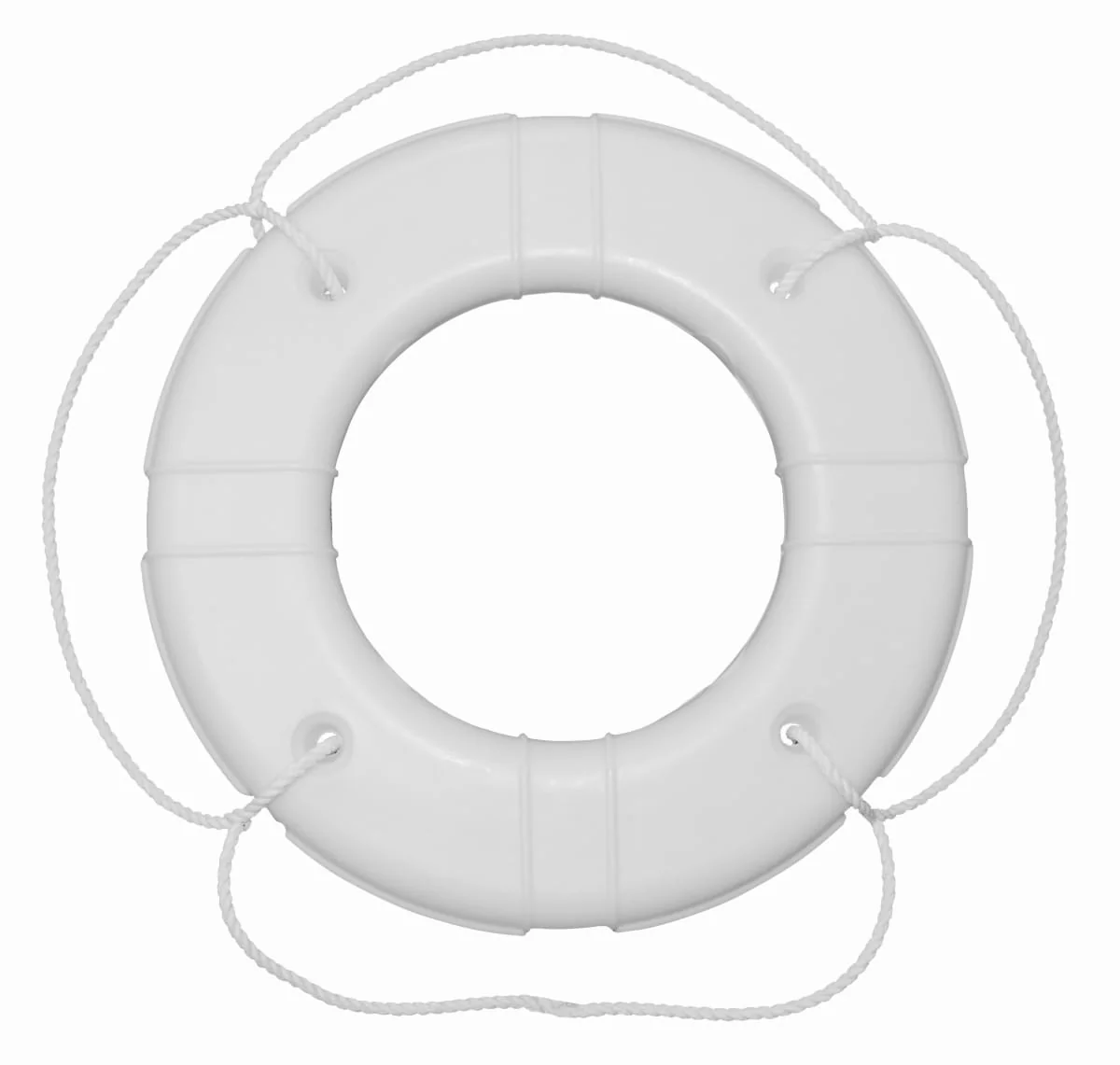 Taylor Made Vinyl Coated Foam Life Rings USCG Approved, White (30&quot;) #380