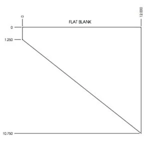 Plate 12 X 10.81 X 0.16
