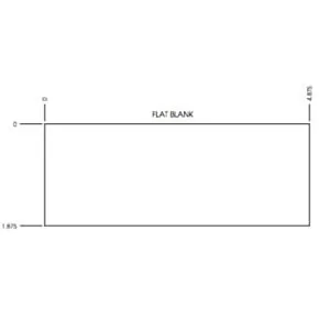 Plt 4.875 X 1.875