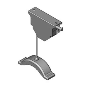 Offset Winch Assembly with Spiral Pin