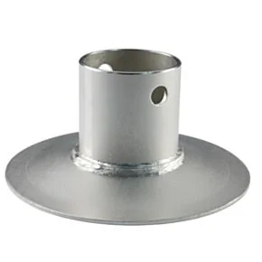 Lippert Replacment Trailer Tongue Jack Foot Pad - 5.4&quot; Round #165253