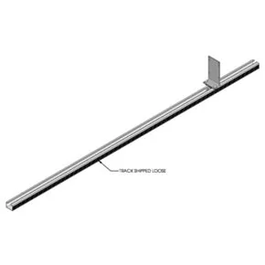 Exterior Rear Slide Track Assembly