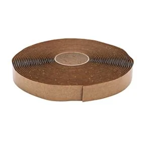 QTDG 1/8&quot; x 1/2&quot; x 30&#039; Trim Grade Tape, Dark Gray (Case of 24)