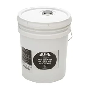 Anti-Wicking Adhesive, Black (5 Gallon)