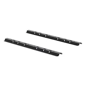 CURT Universal 5th Wheel Base Rails, 25K (Gloss Black) #16104