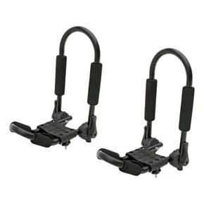 CURT Adjustable Aluminum Roof Rack Kayak Holders #18320