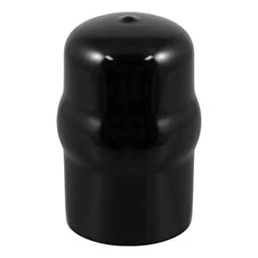 CURT Trailer Ball Cover (Fits 1-7/8&quot; or 2&quot; Balls, Black Rubber) #21800