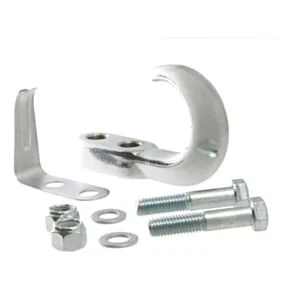 CURT Tow Hook with Hardware (10,000 lbs., Chrome) #22401