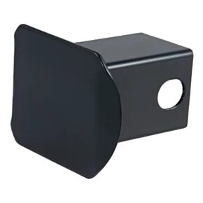 CURT 2&quot; Black Steel Hitch Tube Cover (Packaged) #22751