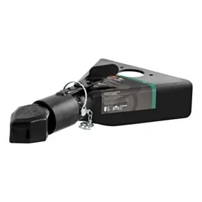 CURT 2" A-Frame Coupler with Sleeve-Lock (7,000 lbs, Black) #25217