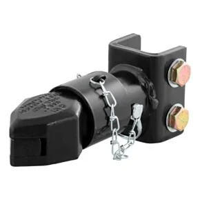 CURT 2" Channel-Mount Coupler with Sleeve-Lock (7,000 lbs, Black) #25319