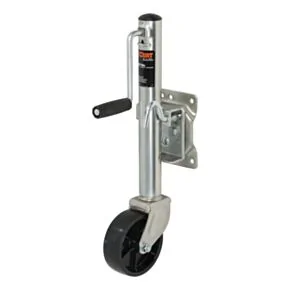 CURT Marine Jack with 6&quot; Wheel (1,200 lbs, 10&quot; Travel, Packaged) #28113