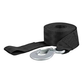 CURT 20&#039; Winch Strap with Snap Hook (1,100 lbs.) #29451
