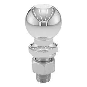 CURT 2-5/16&quot; Trailer Ball (1&quot; x 2-1/8&quot; Shank, 7,500 lbs., Chrome) #40005