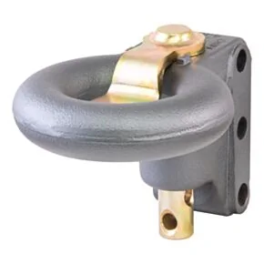 CURT SecureLatch Channel-Style Lunette Ring (40,000 lbs., 3" ID) #48626