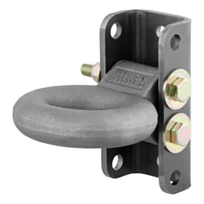 CURT Adjustable Lunette Ring (12,000 lbs., 3&quot; Eye, 7-1/2&quot; Channel Height, Packaged) #48630